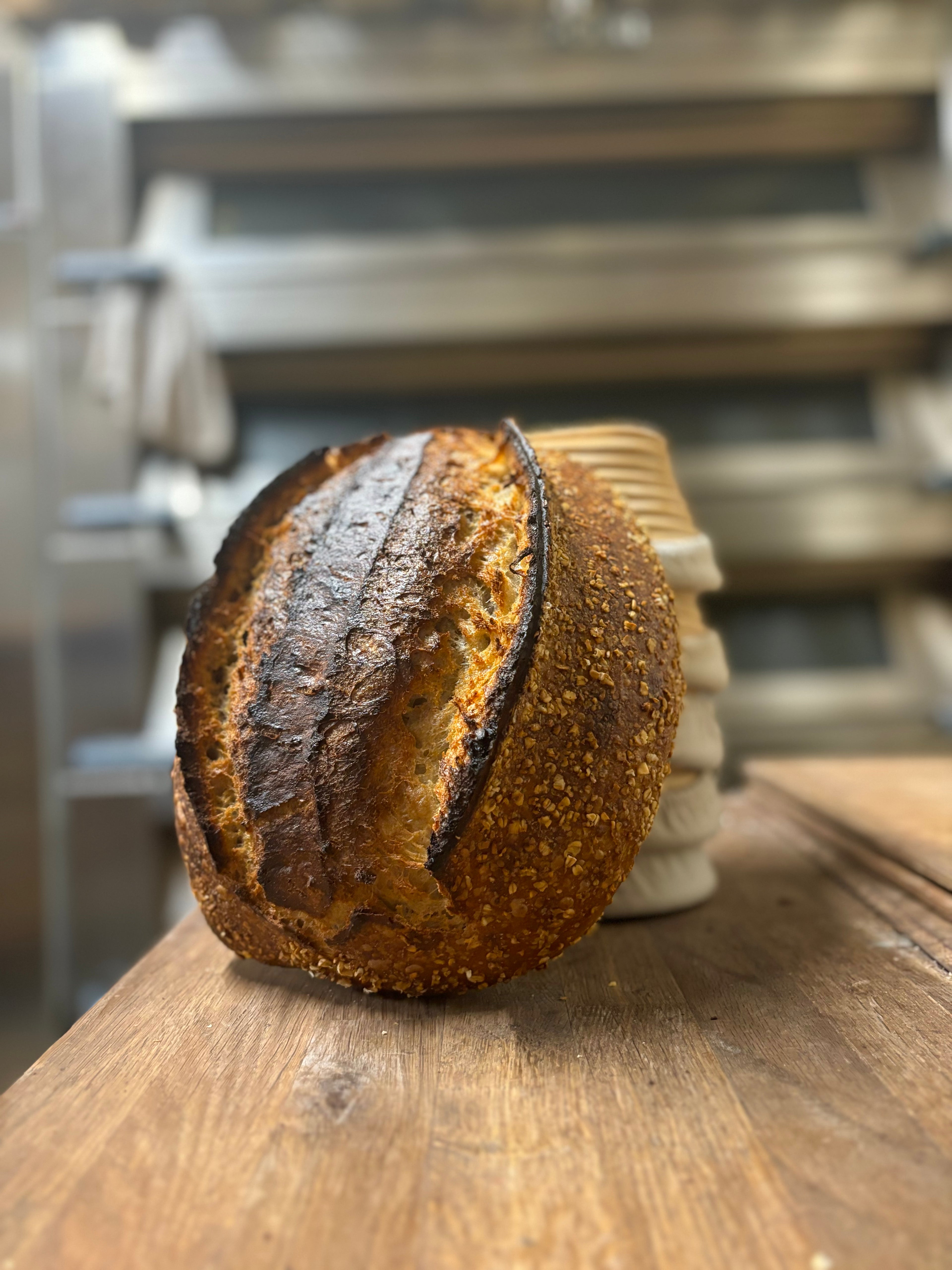 Toasted oat porridge