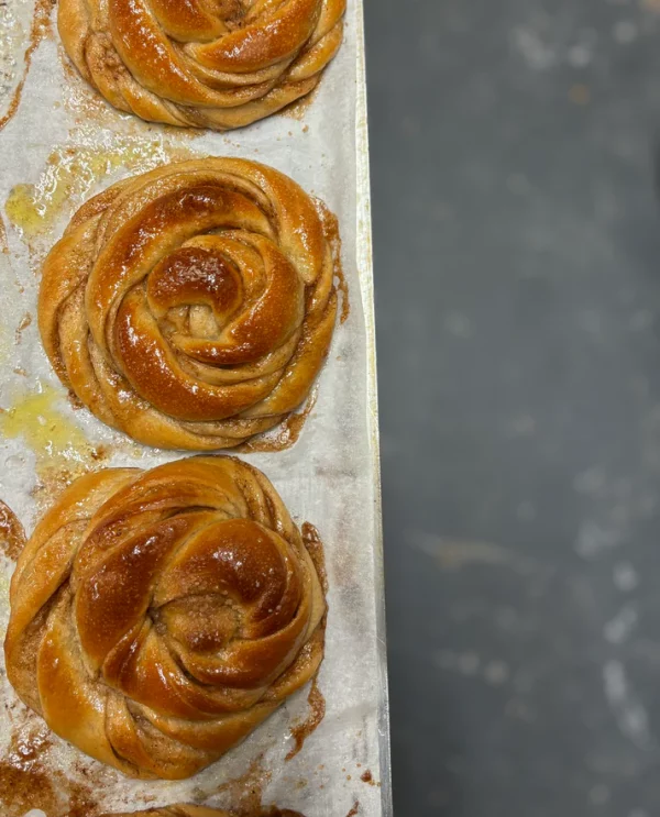 cinnamon bun by solo bread bakery wirral